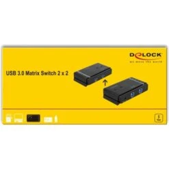DeLOCK USB 3.0 Matrix Switch 2 X 2 -Digitu Computer Geschaft DeLOCK USB 3 0 Matrix Switch 2 x 2@@lgso84 3