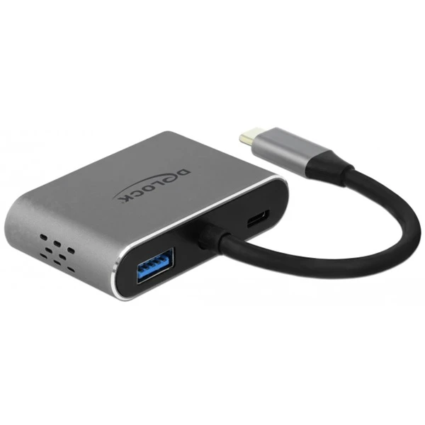 DeLOCK USB 3.2 Gen 1 Adapter, USB-C Stecker > USB-A + USB-C + HDMI + VGA Buchse – Bild 2