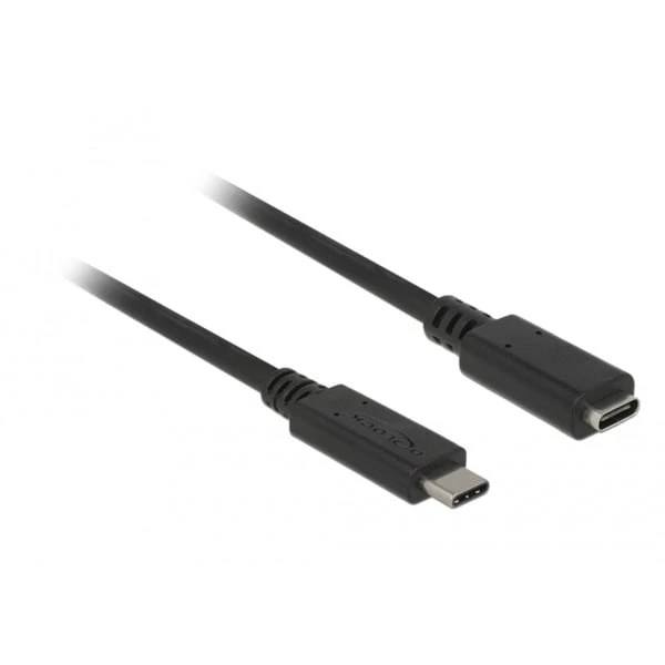 DeLOCK USB 3.2 Gen 1 Verlängerungskabel, USB-C Stecker > USB-C Buchse – Bild 2
