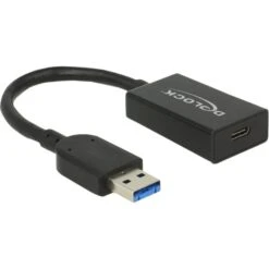 DeLOCK USB 3.2 Gen 2 Adapter, USB-A Stecker > USB-C Buchse