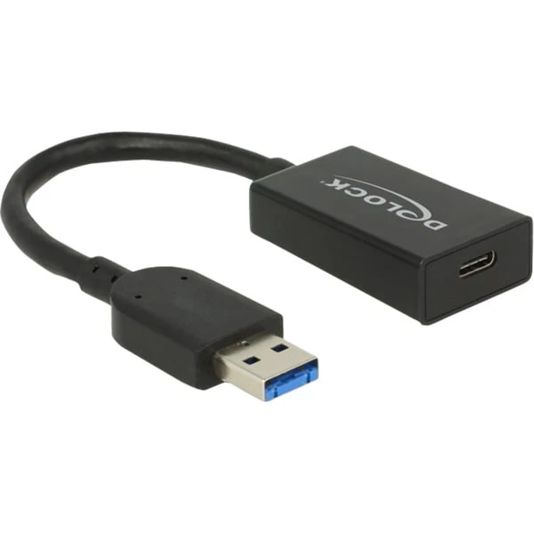 DeLOCK USB 3.2 Gen 2 Adapter, USB-A Stecker > USB-C Buchse