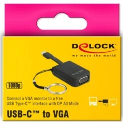DeLOCK USB Adapter, USB-C Stecker > VGA Buchse -Digitu Computer Geschaft DeLOCK USB Adapter USB C Stecker VGA Buchse@@rdua9p30 2