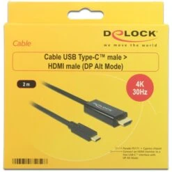DeLOCK USB Adapterkabel, USB-C Stecker > HDMI 4K Stecker -Digitu Computer Geschaft DeLOCK USB Adapterkabel USB C Stecker HDMI 4K Stecker@@rducdc90 2