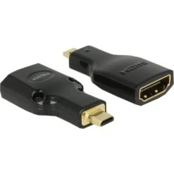 DeLOCK Micro HDMI-D Stecker > HDMI-A Buchse 4K, Adapter