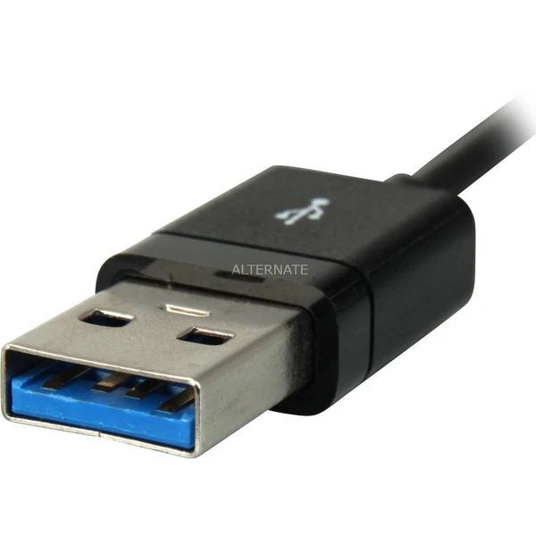 Dell USB 3.2 Gen 1 Adapter, USB-A Stecker > RJ-45 Buchse – Bild 3