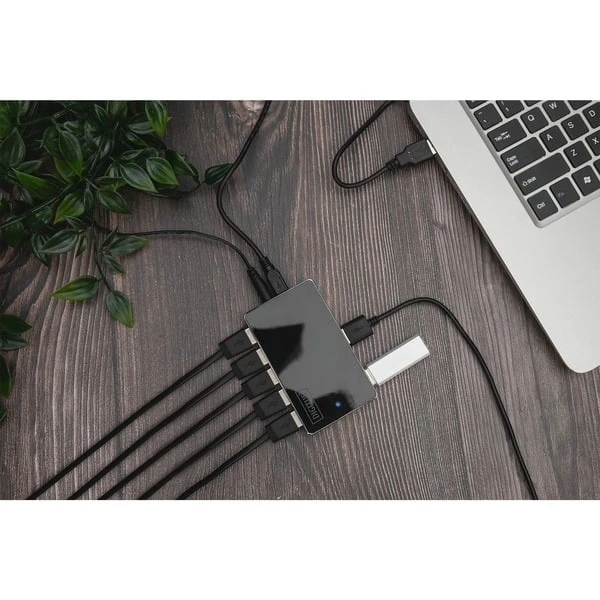 Digitus 10-Port USB 2.0 Hub, USB-Hub – Bild 7