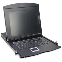 Digitus 19" KVM Konsole 17"TFT 1Port, KVM-Switch