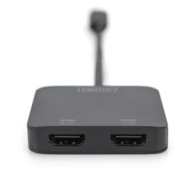 Digitus 2-Port MST Video Hub, USB-C > 2x HDMI, Adapter -Digitu Computer Geschaft Digitus 2 Port MST Video Hub USB C 2x HDMI Adapter@@100025801 2