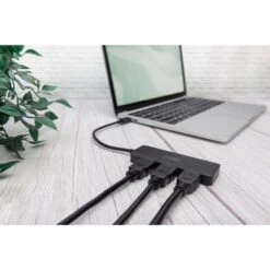 Digitus 3-Port MST Video Hub, USB-C > 3x HDMI, Adapter -Digitu Computer Geschaft Digitus 3 Port MST Video Hub USB C 3x HDMI Adapter@@100025757 3
