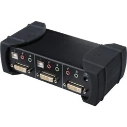 Digitus DS-12820 DVI-Audio-USB-KVM Switch -Digitu Computer Geschaft Digitus DS 12820 DVI Audio USB KVM Switch@@vz vge 3