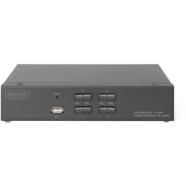 Digitus Desktop HDMI KVM Switch 4-Port, KVM-Switch 1 Digitus Desktop HDMI KVM Switch 4-Port, KVM-Switch
