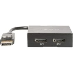 Digitus DisplayPort Splitter 4K 1x2, Splitter & Switches