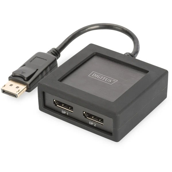 Digitus DisplayPort Splitter 4K 1x2, Splitter & Switches 2 Digitus DisplayPort Splitter 4K 1x2, Splitter & Switches – Bild 2