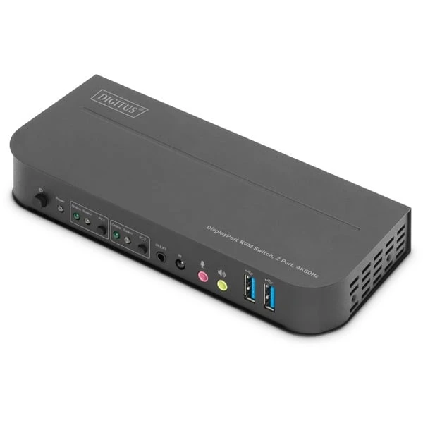 Digitus KVM-Switch 2-Port 4K60Hz 3 Digitus KVM-Switch 2-Port 4K60Hz – Bild 3