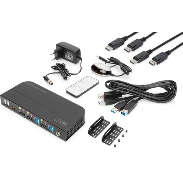 Digitus KVM-Switch 2-Port 4K60Hz 6 Digitus KVM-Switch 2-Port 4K60Hz – Bild 6