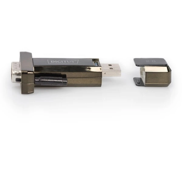 Digitus USB 2.0 Adapter, USB-A Stecker > 9-Pin Seriell Stecker – Bild 6