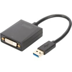 Digitus USB 3.2 Gen 1 Adapter, USB-A Stecker > DVI Buchse