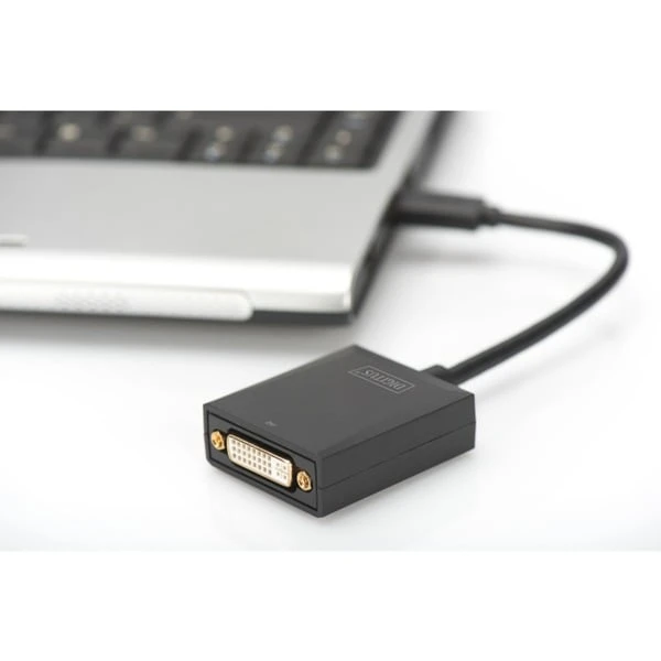 Digitus USB 3.2 Gen 1 Adapter, USB-A Stecker > DVI Buchse – Bild 2