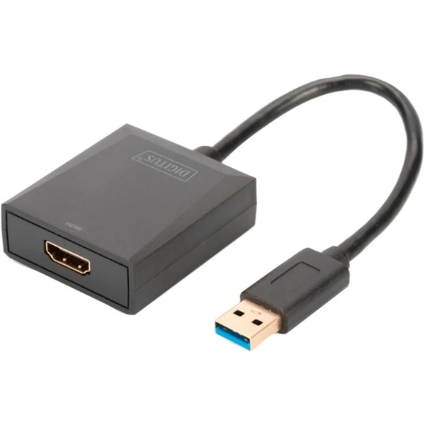 Digitus USB 3.2 Gen 1 Adapter, USB-A Stecker > HDMI Buchse