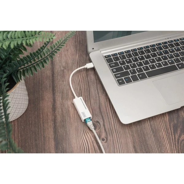 Digitus USB 3.2 Gen 1 Adapter, USB-A Stecker > RJ-45 Buchse, LAN-Adapter 3 Digitus USB 3.2 Gen 1 Adapter, USB-A Stecker > RJ-45 Buchse, LAN-Adapter – Bild 3