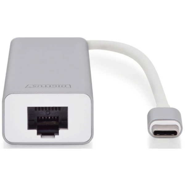 Digitus USB 3.2 Gen 1 Multiport-Hub, USB-C Stecker > 3x USB-A Buchse + RJ-45 Buchse, USB-Hub – Bild 2