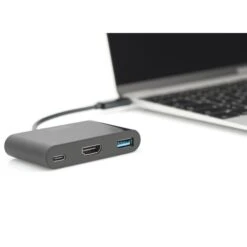 Digitus USB 3.2 Gen 1 Multiport-Hub, USB-C Stecker > USB-A + USB-C Buchse + HDMI-Buchse, USB-Hub -Digitu Computer Geschaft Digitus USB 3 2 Gen 1 Multiport Hub USB C Stecker USB A USB C Buchse HDMI Buchse USB Hub@@1803500 5