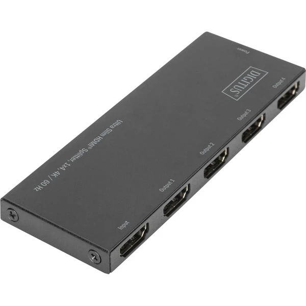 Digitus Ultra Slim HDMI Splitter, 1x4, 4K / 60 Hz 6 Digitus Ultra Slim HDMI Splitter, 1x4, 4K / 60 Hz – Bild 6