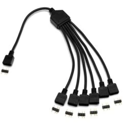 EKWB EK-D-RGB 6-Way Splitter Cable, Y-Kabel