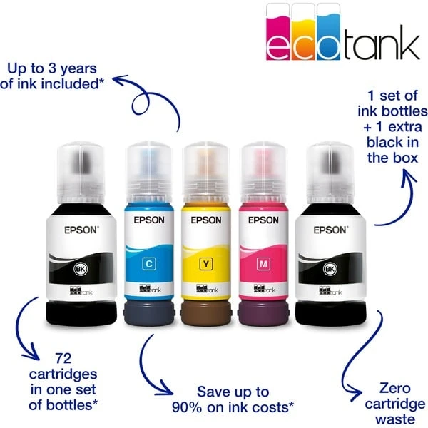 Epson® Epson EcoTank ET-4850, Multifunktionsdrucker 3 Epson® Epson EcoTank ET-4850, Multifunktionsdrucker – Bild 3