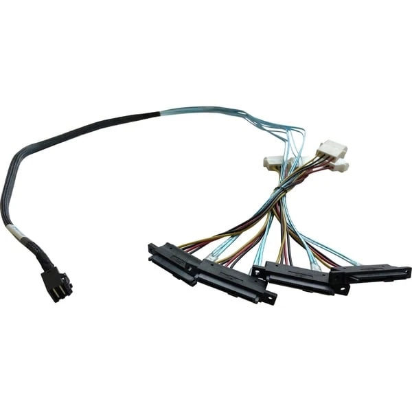 HighPoint MSAS Kabel 1xSFF8643 > 4xSFF-8482 1 HighPoint MSAS Kabel 1xSFF8643 > 4xSFF-8482