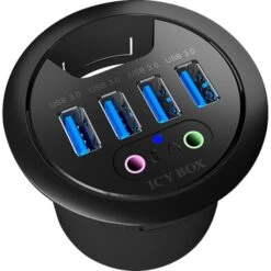 ICY BOX IB-HUB1403A, USB-Hub -Digitu Computer Geschaft ICY BOX IB HUB1403A USB Hub@@lxzhrd 3