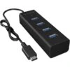 ICY BOX IB-HUB1409-C3, USB-Hub
