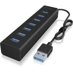ICY BOX IB-HUB1700-U3, USB-Hub -Digitu Computer Geschaft ICY BOX IB HUB1700 U3 USB Hub@@1776153 1