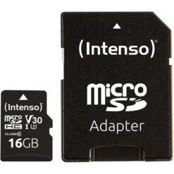 Intenso 16 GB MicroSDHC, Speicherkarte