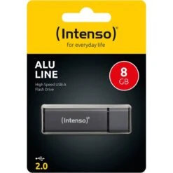 Intenso Alu Line 8 GB, USB-Stick -Digitu Computer Geschaft Intenso Alu Line 8 GB USB Stick@@1085503 2