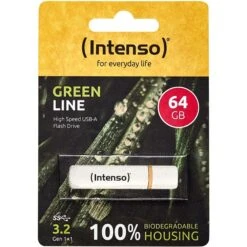 Intenso Green Line 64 GB, USB-Stick -Digitu Computer Geschaft Intenso Green Line 64 GB USB Stick@@1910163 2
