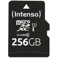 Intenso Premium 256 GB MicroSDXC, Speicherkarte -Digitu Computer Geschaft Intenso Premium 256 GB microSDXC Speicherkarte@@1563623 2