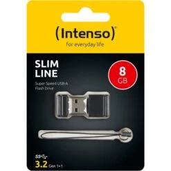 Intenso Slim Line 8 GB, USB-Stick -Digitu Computer Geschaft Intenso Slim Line 8 GB USB Stick@@1159883 2