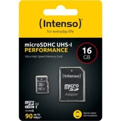 Intenso UHS-I Performance 16 GB MicroSDXC, Speicherkarte -Digitu Computer Geschaft Intenso UHS I Performance 16 GB microSDXC Speicherkarte@@1818241 3