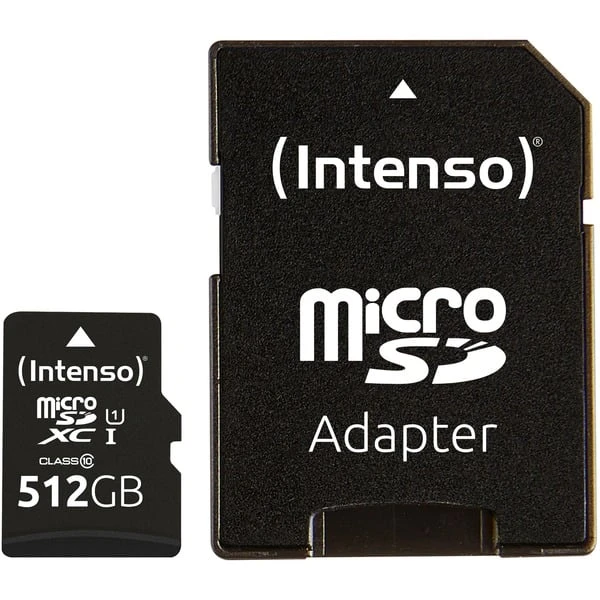 Intenso UHS-I Performance 512 GB MicroSDXC, Speicherkarte 1 Intenso UHS-I Performance 512 GB MicroSDXC, Speicherkarte