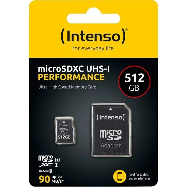 Intenso UHS-I Performance 512 GB MicroSDXC, Speicherkarte 3 Intenso UHS-I Performance 512 GB MicroSDXC, Speicherkarte – Bild 3