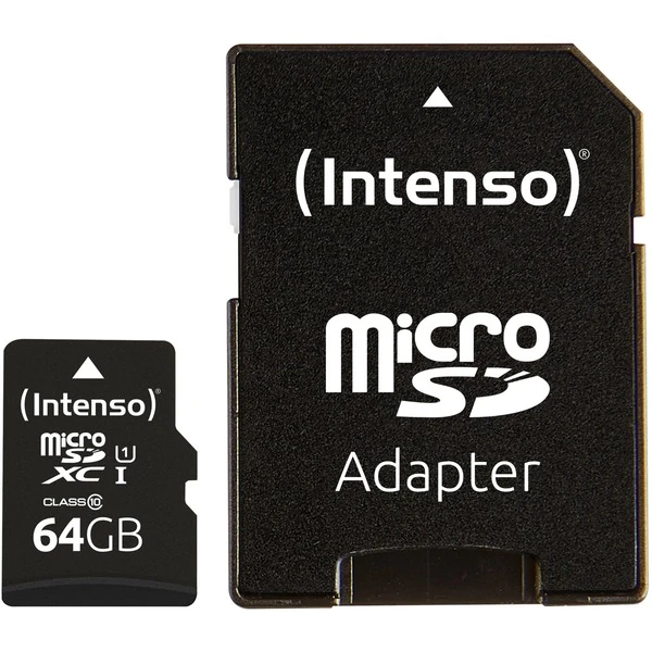 Intenso UHS-I Performance 64 GB MicroSDXC, Speicherkarte 1 Intenso UHS-I Performance 64 GB MicroSDXC, Speicherkarte