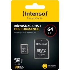 Intenso UHS-I Performance 64 GB MicroSDXC, Speicherkarte 7 Intenso UHS-I Performance 64 GB MicroSDXC, Speicherkarte -Digitu Computer Geschaft Intenso UHS I Performance 64 GB microSDXC Speicherkarte@@1818247 3