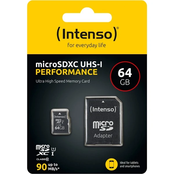 Intenso UHS-I Performance 64 GB MicroSDXC, Speicherkarte 4 Intenso UHS-I Performance 64 GB MicroSDXC, Speicherkarte – Bild 4