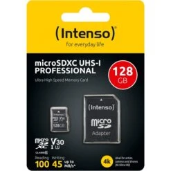 Intenso UHS-I Professional 128 GB MicroSDXC, Speicherkarte -Digitu Computer Geschaft Intenso UHS I Professional 128 GB microSDXC Speicherkarte@@1661371 3
