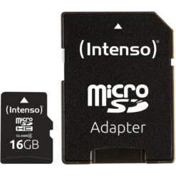 Intenso MicroSDHC 16 GB, Speicherkarte