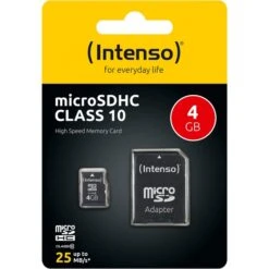 Intenso MicroSDHC 4 GB, Speicherkarte -Digitu Computer Geschaft Intenso microSDHC 4 GB Speicherkarte@@1085614 3