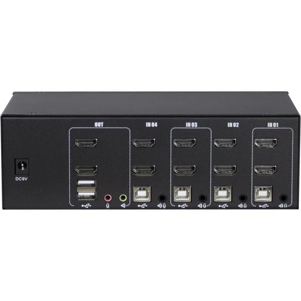 Inter-Tech IPC KVM Switch AS-42HA HDMI, KVM-Switch – Bild 2