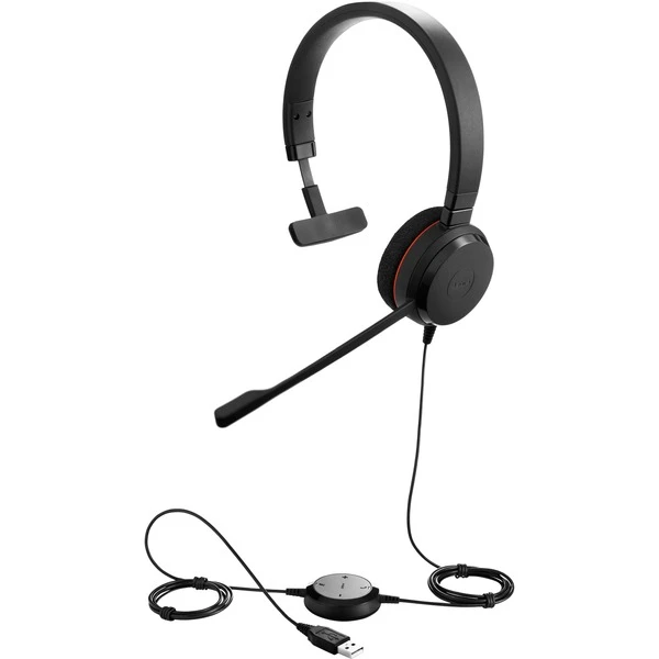 Jabra Evolve 20 UC Mono, Headset 1 Jabra Evolve 20 UC Mono, Headset