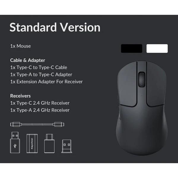 Keychron M3 Mini Wireless, Gaming-Maus 10 Keychron M3 Mini Wireless, Gaming-Maus – Bild 10